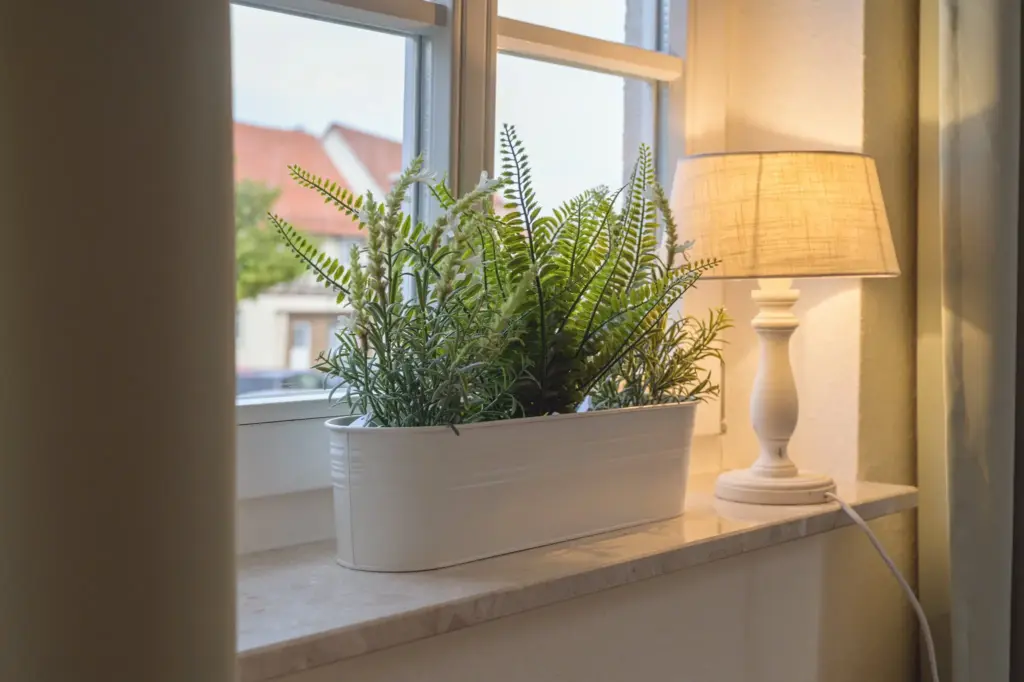 Fenster mit Deko