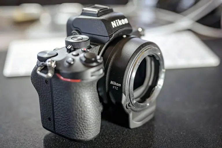 Nikon Z50 mit FTZ Adapter Nikon Z50 mit FTZ Adapter