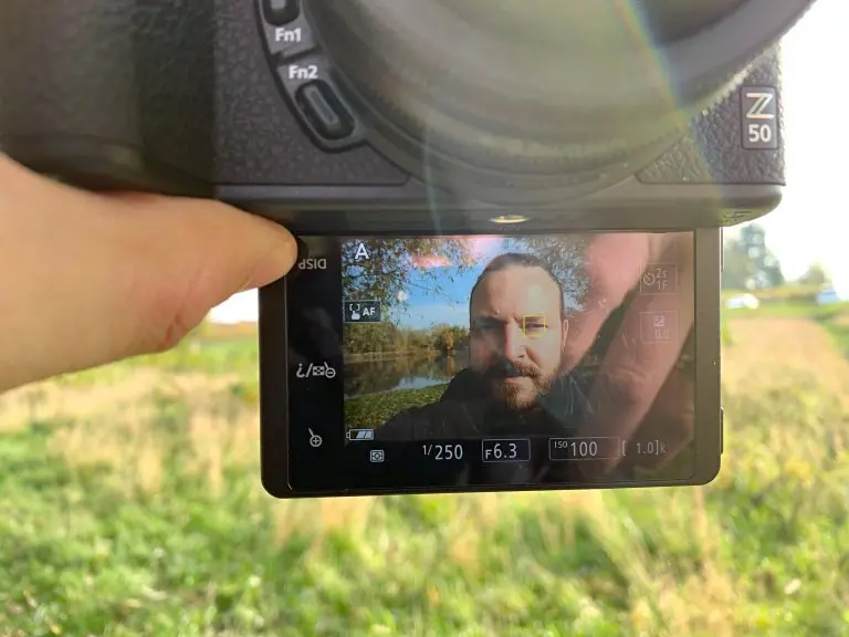 Selfie Modus Nikon Z50 Selfie Modus Nikon Z50