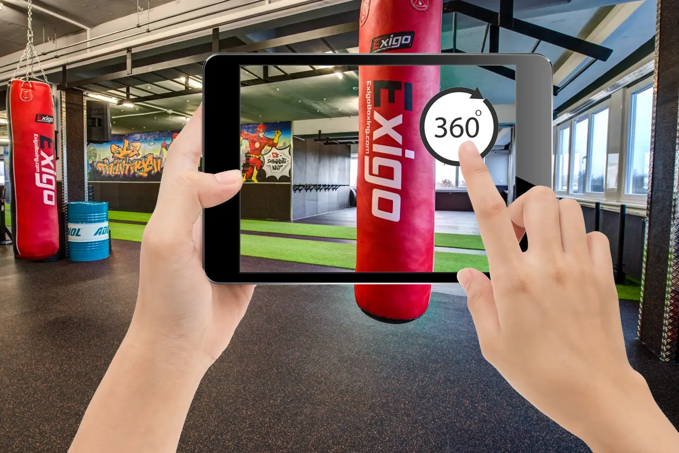 Virtueller Rundgang Fitnesscenter