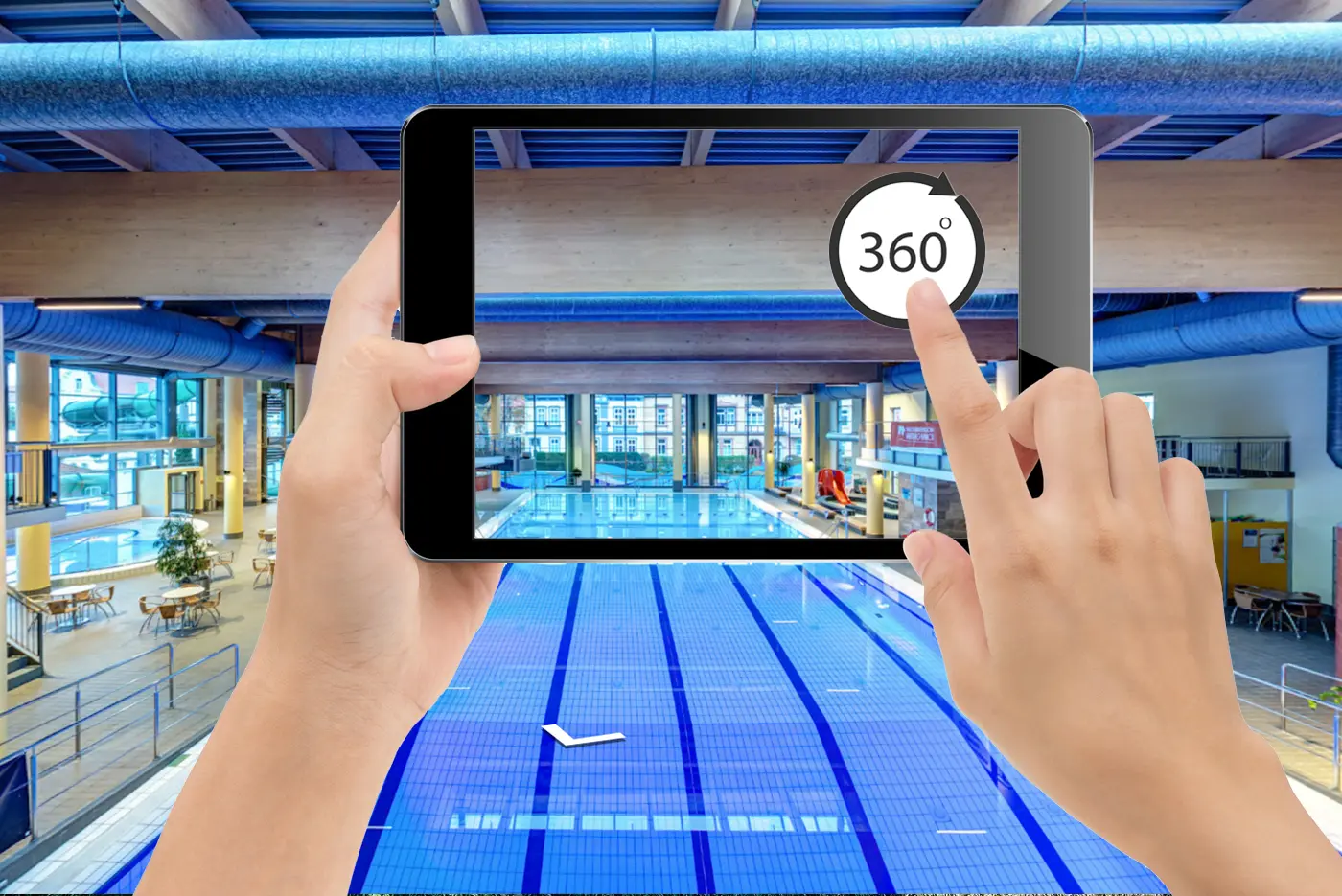 Virtueller Rundgang Schwimmbad